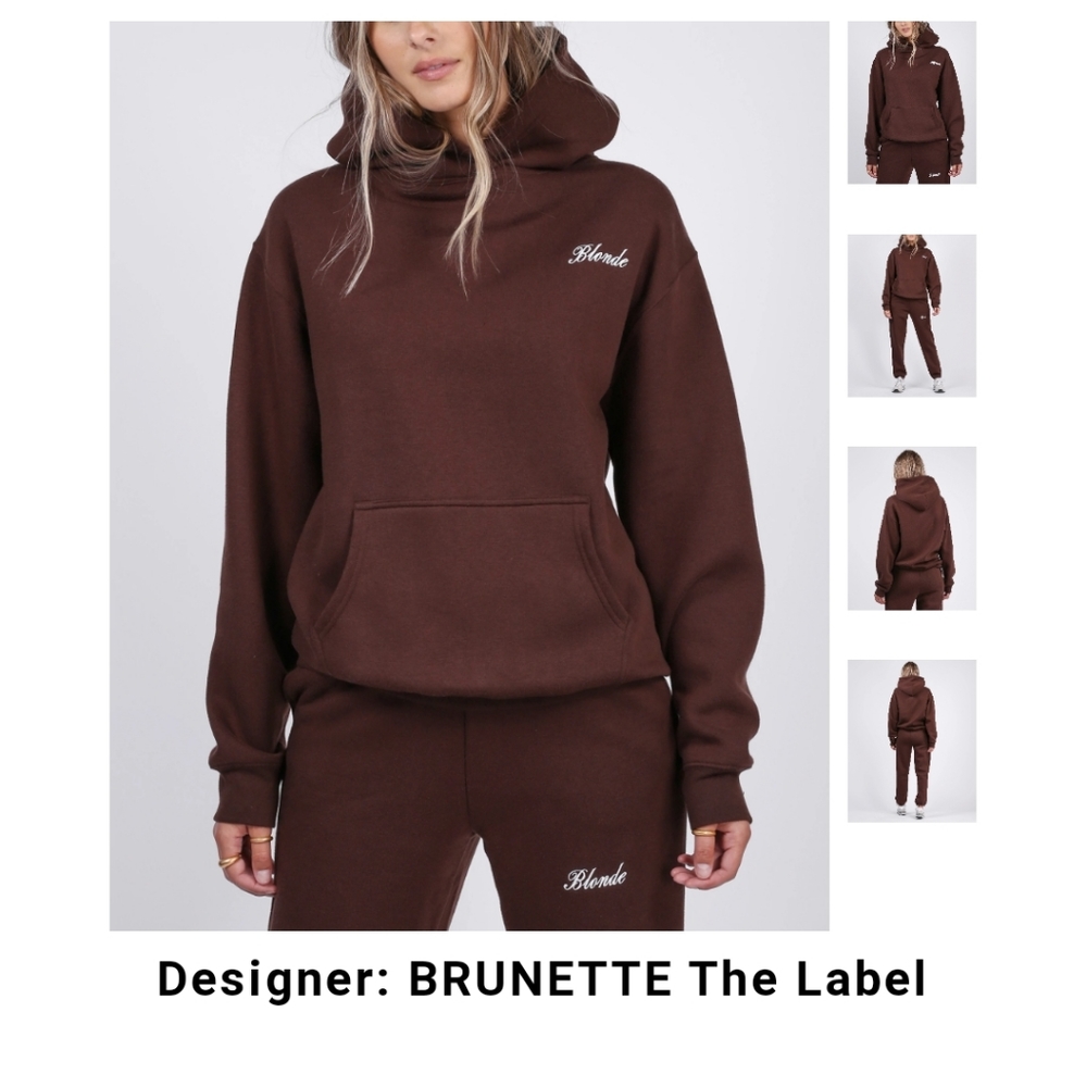 Brunette the label BLONDE French press Hoodie